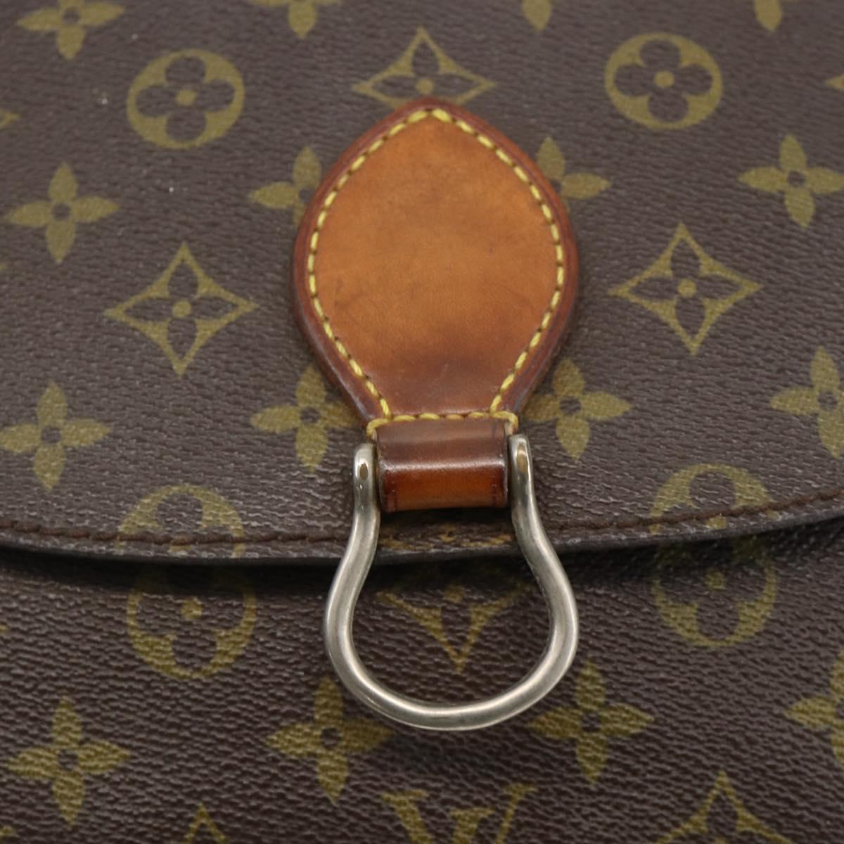 LOUIS VUITTON Monogram Saint Cloud GM Shoulder Bag M51242 LV Auth YKZ328