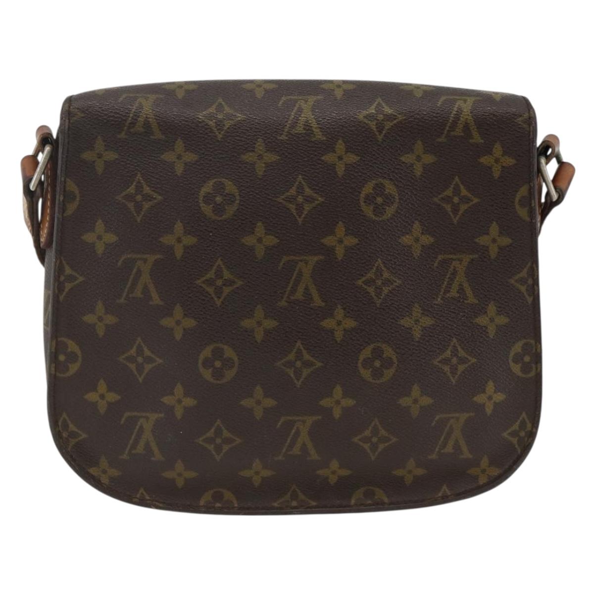 LOUIS VUITTON Monogram Saint Cloud GM Shoulder Bag M51242 LV Auth YKZ328
