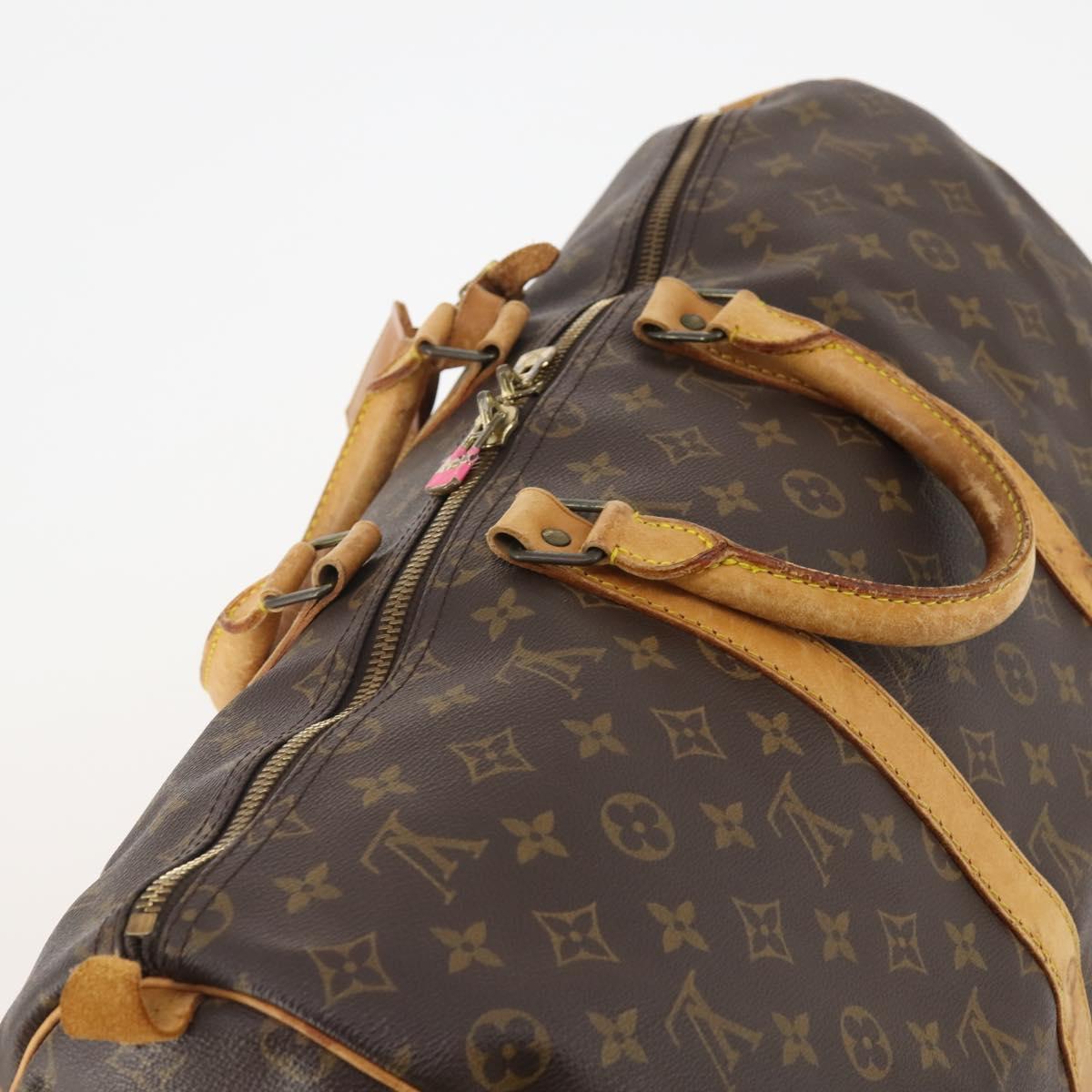LOUIS VUITTON Monogram Keepall 50 Boston Bag M41426 LV Auth YKZ336