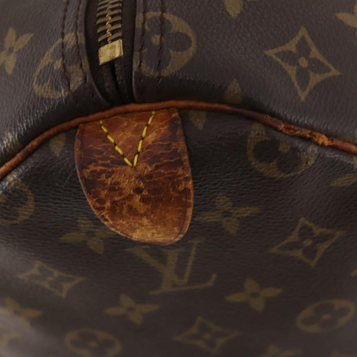 LOUIS VUITTON Monogram Keepall 50 Boston Bag M41426 LV Auth YKZ337