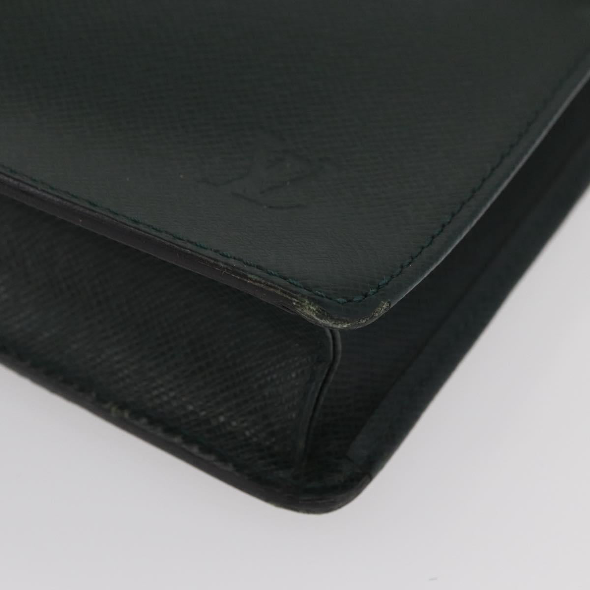 LOUIS VUITTON Taiga Serviette Kourad Business Bag Epicea T16786 LV Auth YKZ346