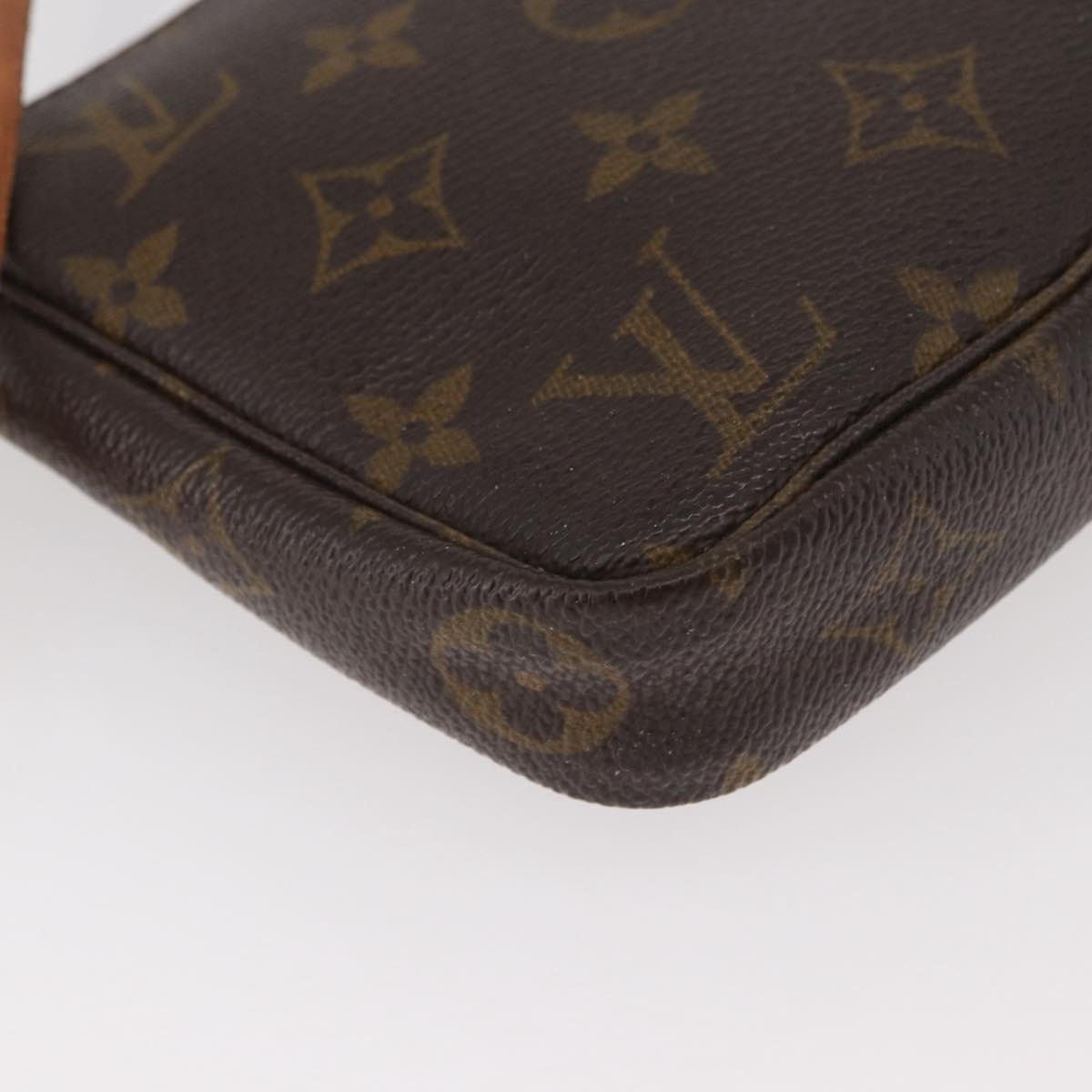 LOUIS VUITTON Monogram Pochette Accessoires Pouch M51980 LV Auth YKZ372