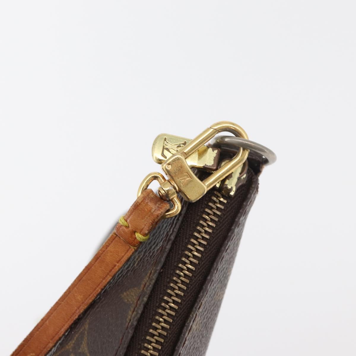 LOUIS VUITTON Monogram Pochette Accessoires Pouch M51980 LV Auth YKZ372