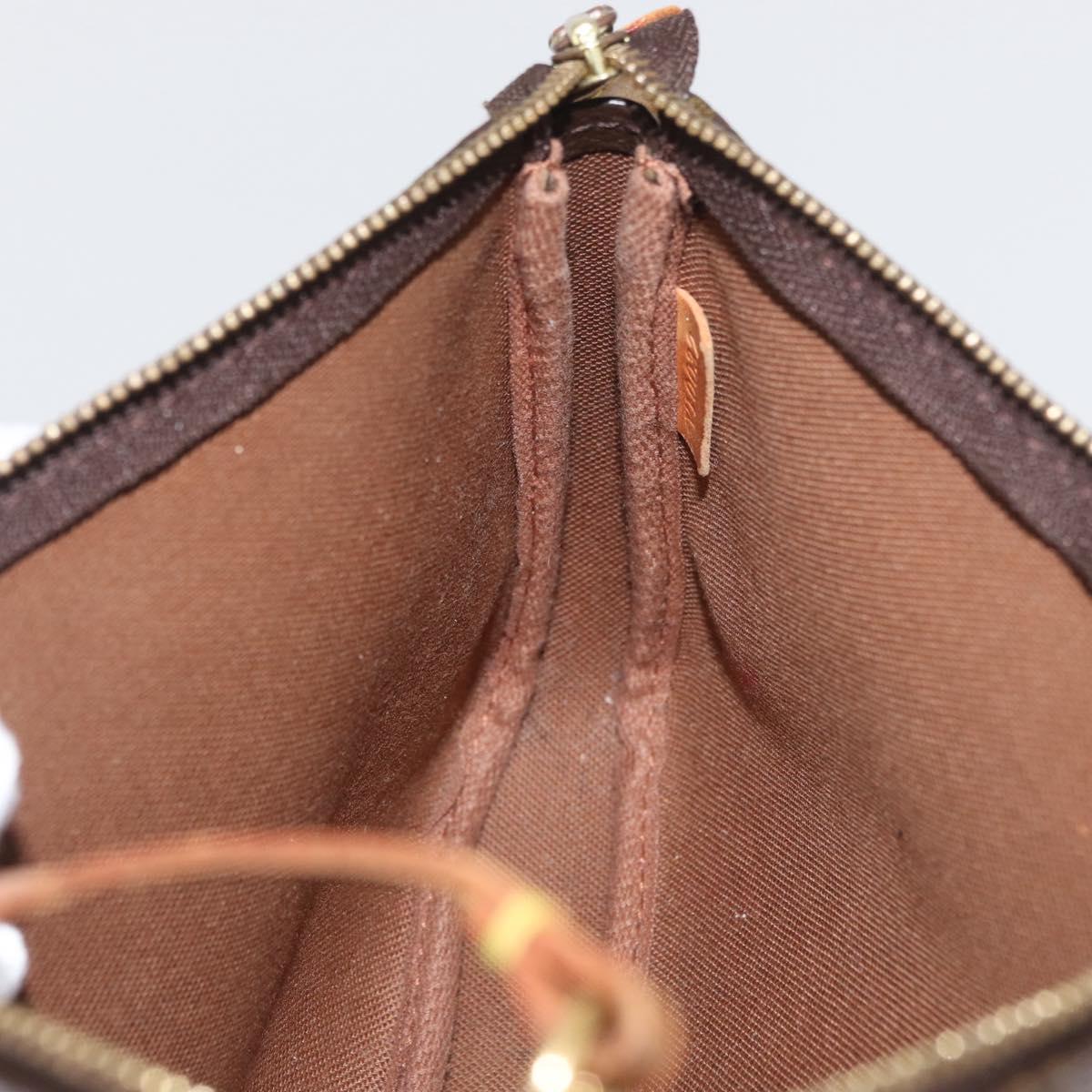 LOUIS VUITTON Monogram Pochette Accessoires Pouch M51980 LV Auth YKZ372