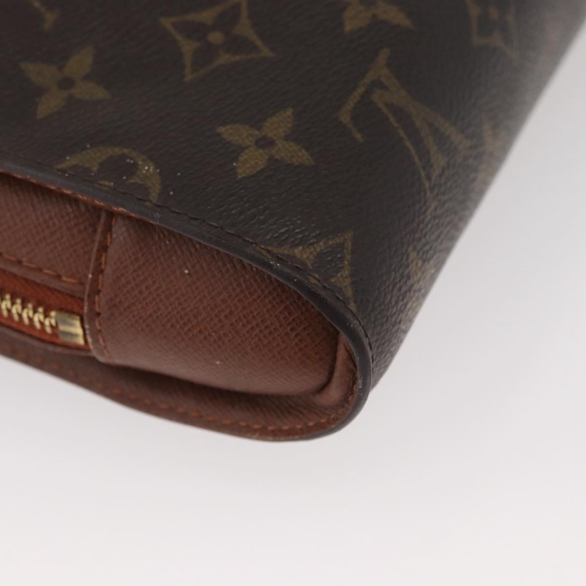 LOUIS VUITTON Monogram Orsay Clutch Bag M51790 LV Auth YKZ376