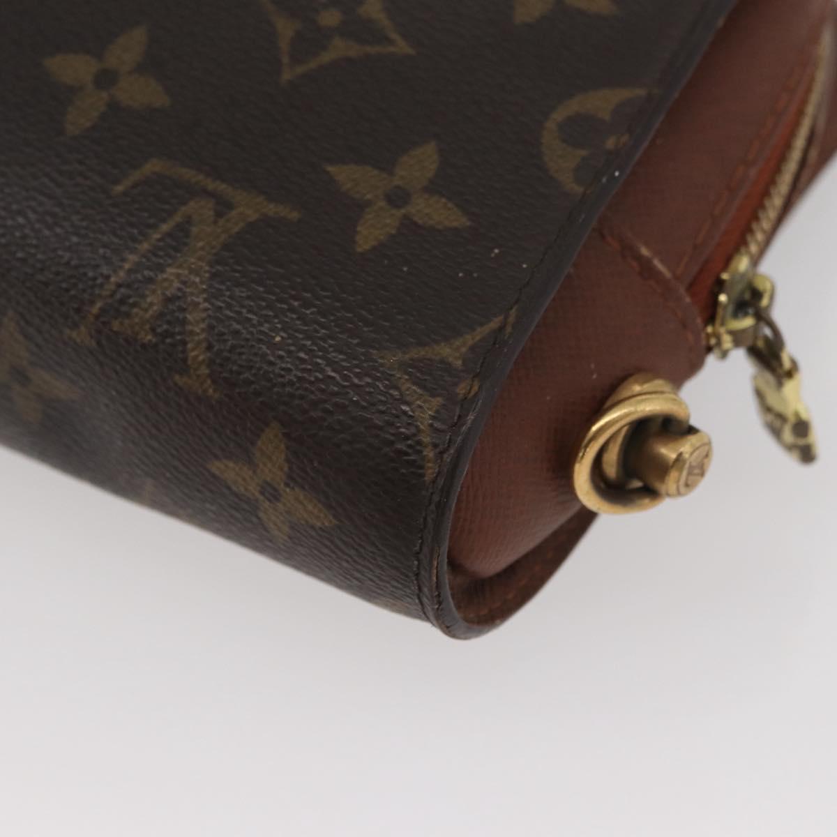LOUIS VUITTON Monogram Orsay Clutch Bag M51790 LV Auth YKZ376