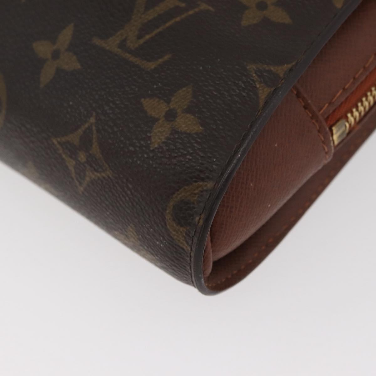 LOUIS VUITTON Monogram Orsay Clutch Bag M51790 LV Auth YKZ376