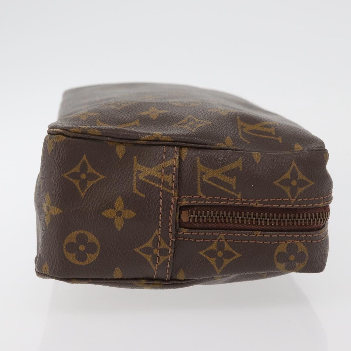 LOUIS VUITTON Monogram Trousse Toilette 28 Clutch Bag M47522 LV Auth YKZ381