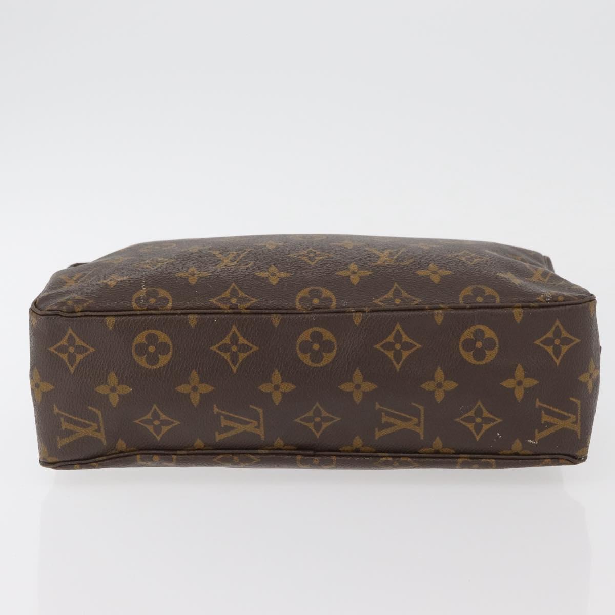 LOUIS VUITTON Monogram Trousse Toilette 28 Clutch Bag M47522 LV Auth YKZ381
