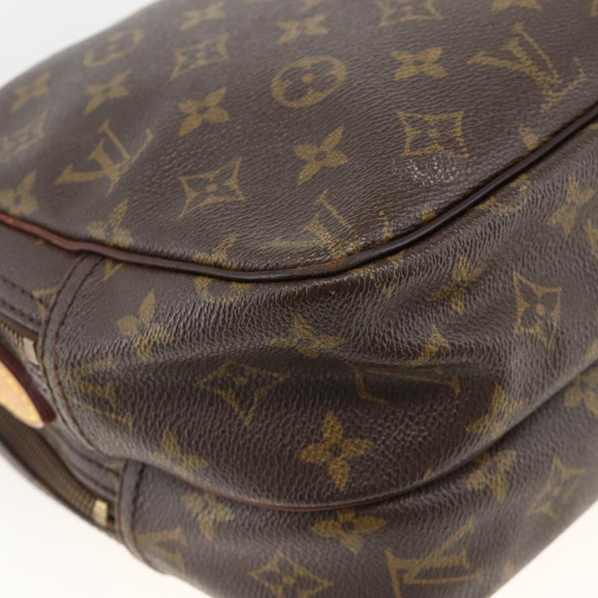 LOUIS VUITTON Monogram Reporter PM Shoulder Bag M45254 LV Auth YKZ385