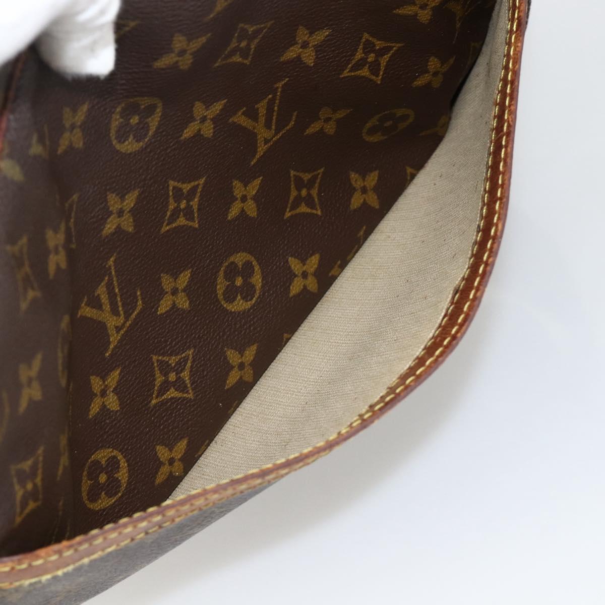 LOUIS VUITTON Monogram Reporter PM Shoulder Bag M45254 LV Auth YKZ385