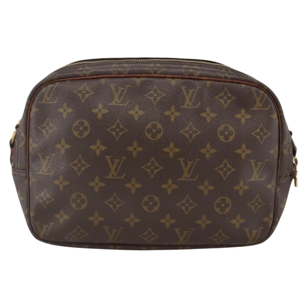 LOUIS VUITTON Monogram Reporter PM Shoulder Bag M45254 LV Auth YKZ385