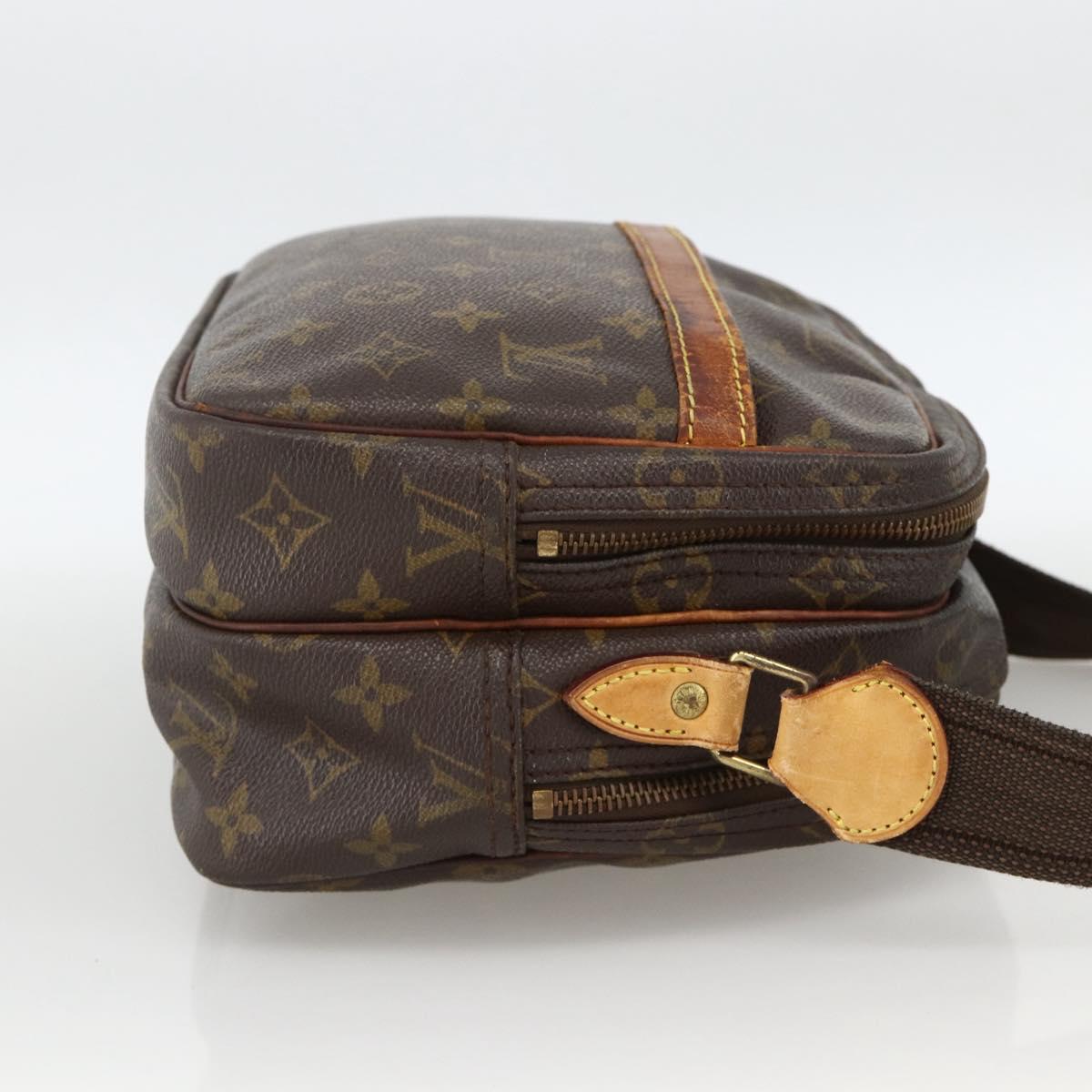LOUIS VUITTON Monogram Reporter PM Shoulder Bag M45254 LV Auth YKZ385
