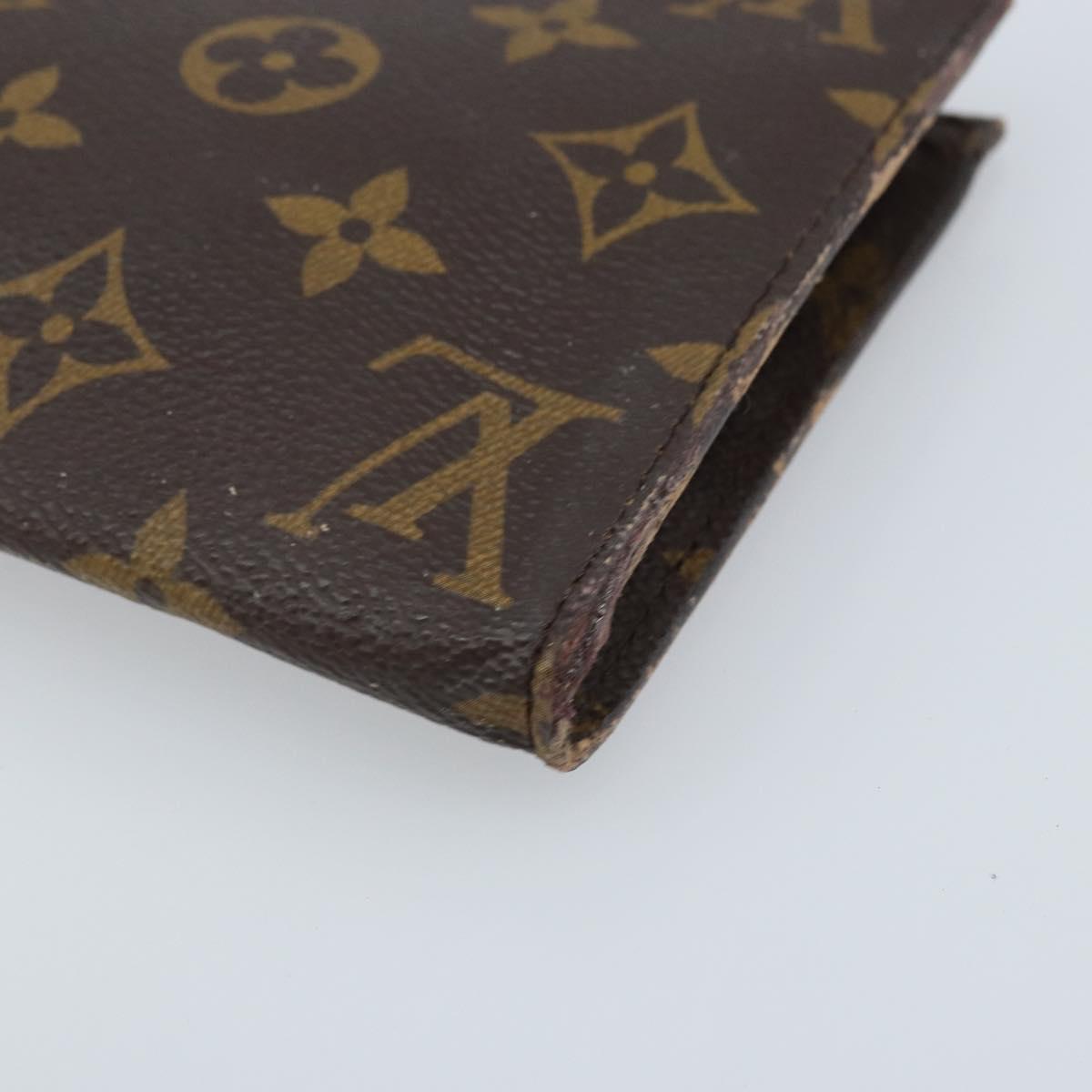 LOUIS VUITTON Monogram Bucket GM Accessory Pouch LV Auth YKZ387