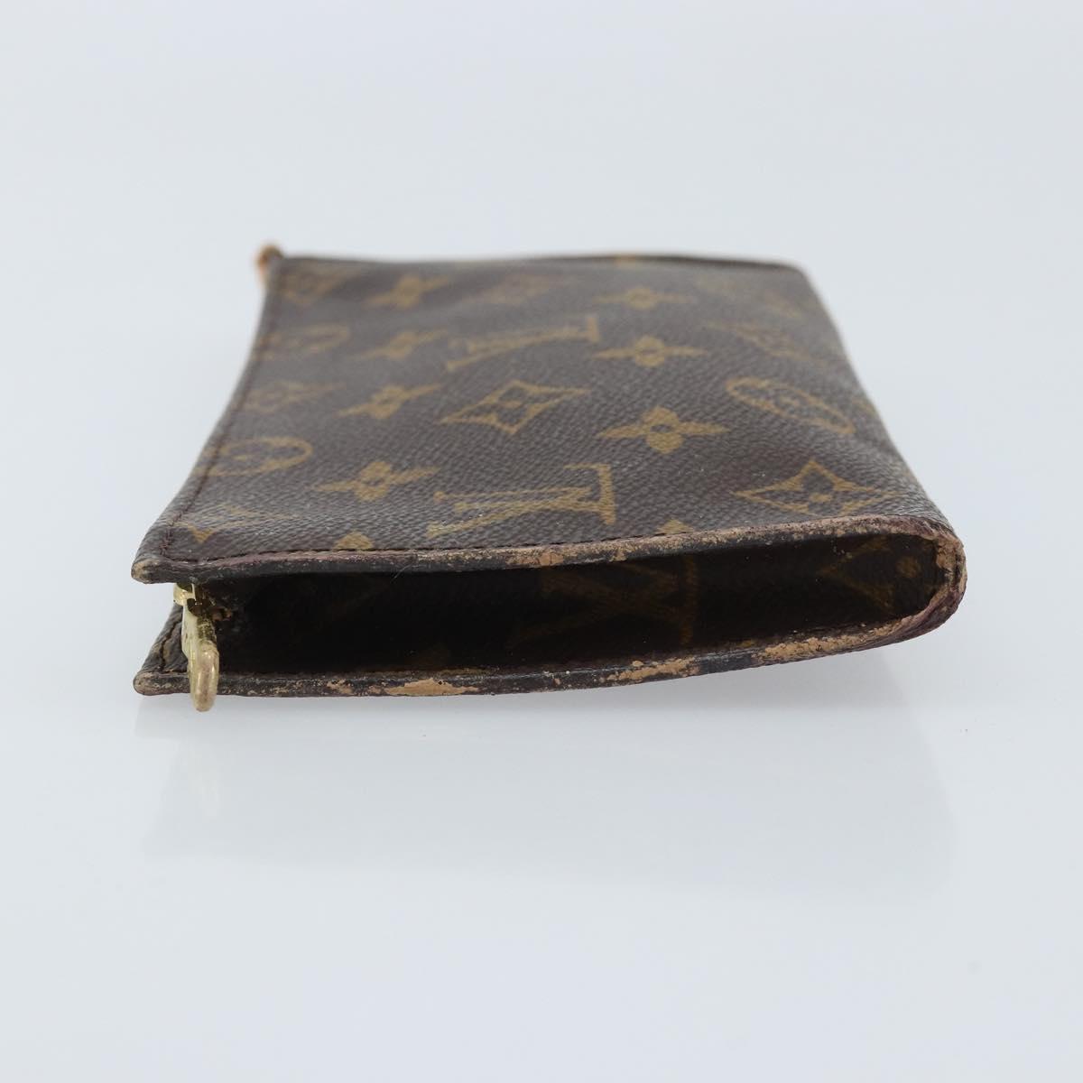 LOUIS VUITTON Monogram Bucket GM Accessory Pouch LV Auth YKZ387