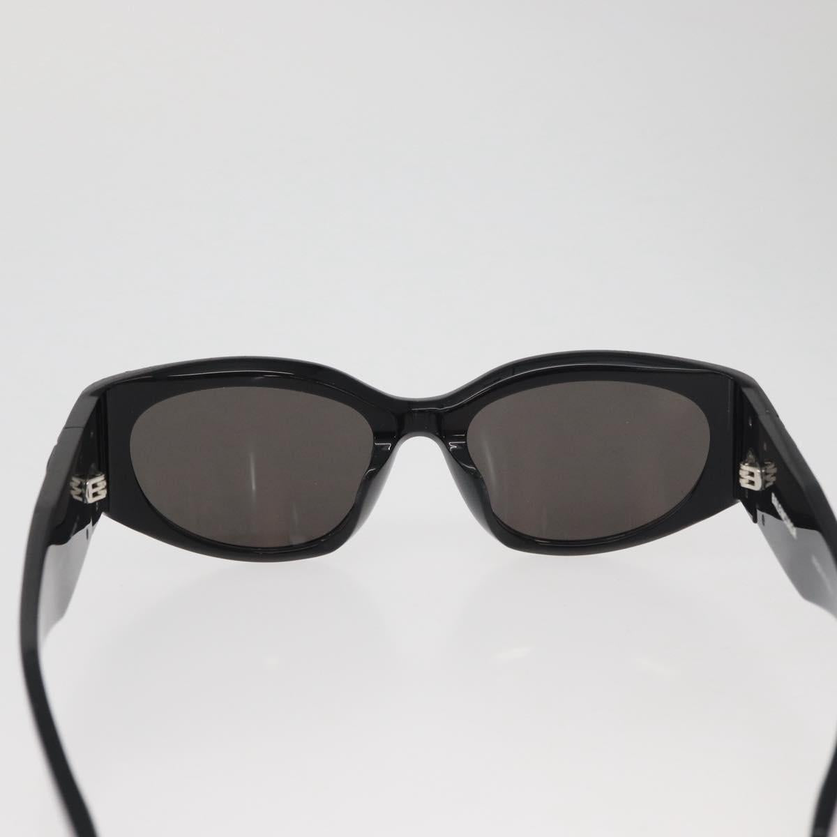 BALENCIAGA Sunglasses plastic Black Auth YKZ394