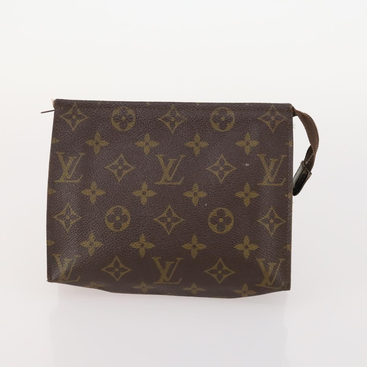 LOUIS VUITTON Monogram Clutch Bag 3 Set LV Auth YKZ426