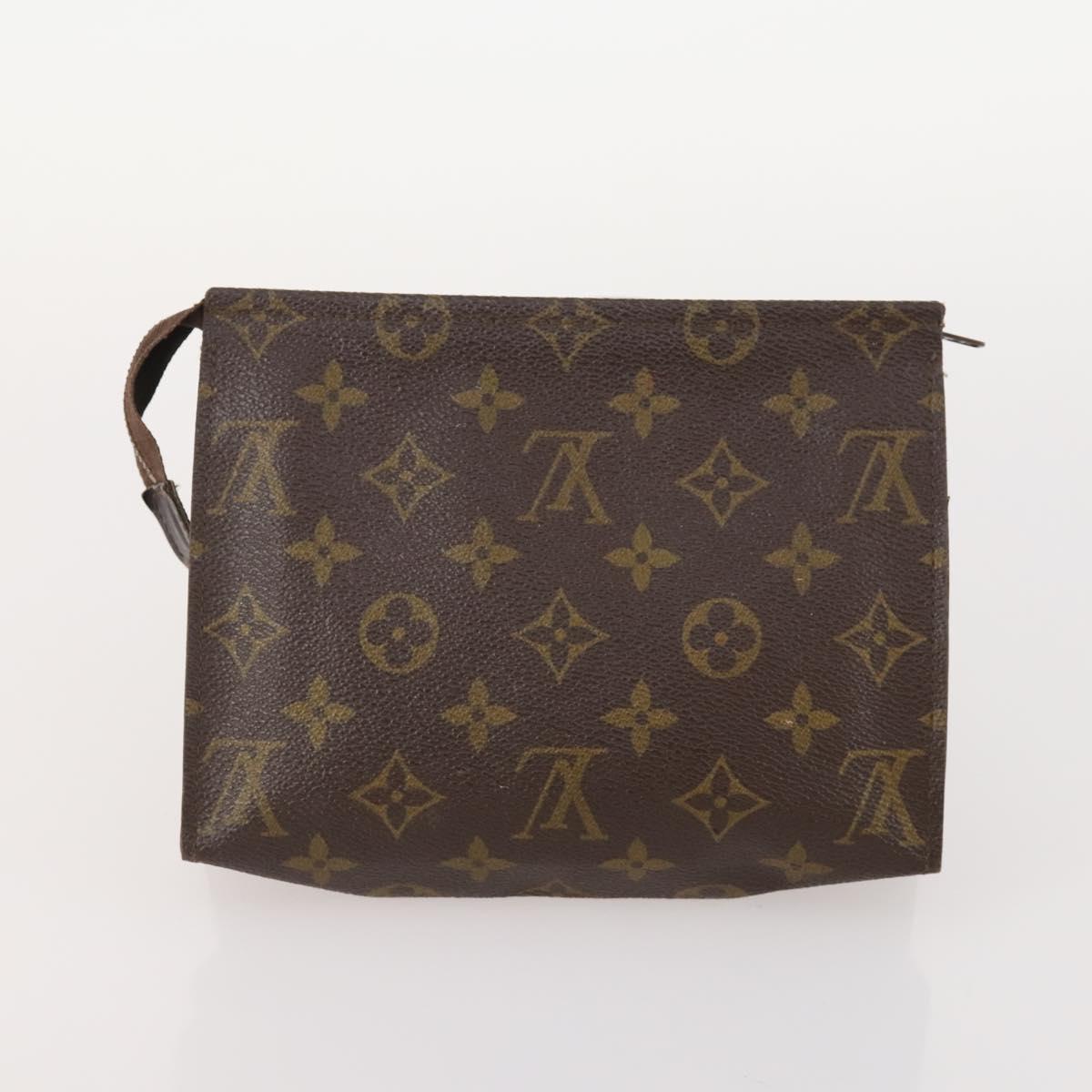 LOUIS VUITTON Monogram Clutch Bag 3 Set LV Auth YKZ426