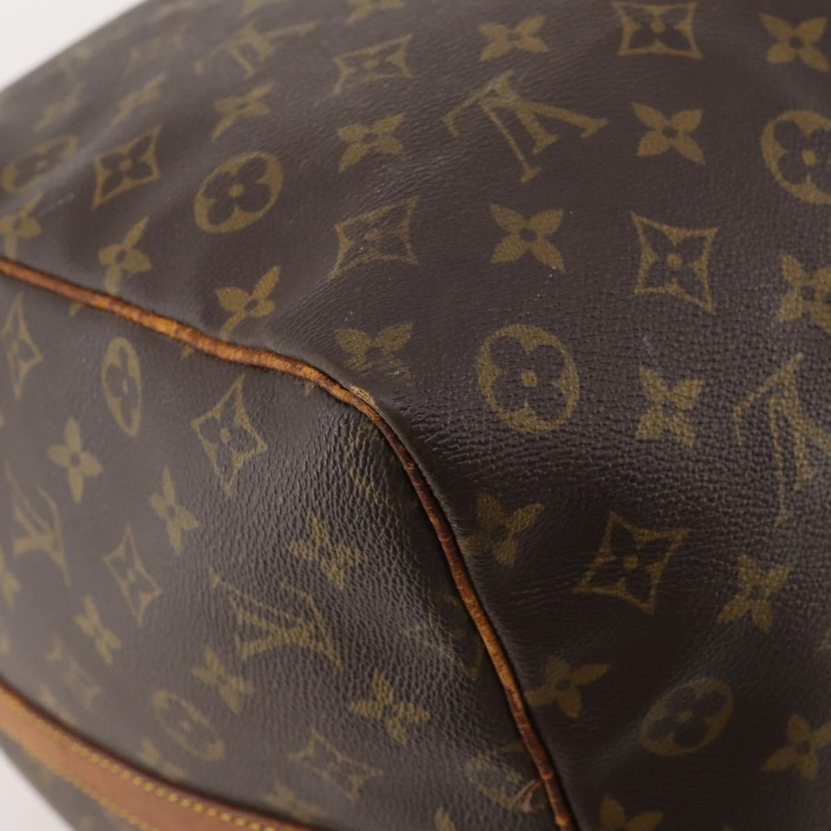 LOUIS VUITTON Monogram Keepall Bandouliere 60 Boston Bag M41412 LV Auth YKZ466