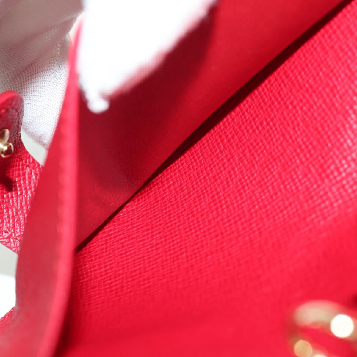 LOUIS VUITTON Monogram Cherry Agenda PM Day Cover Red R21023 LV Auth YKZ480SM
