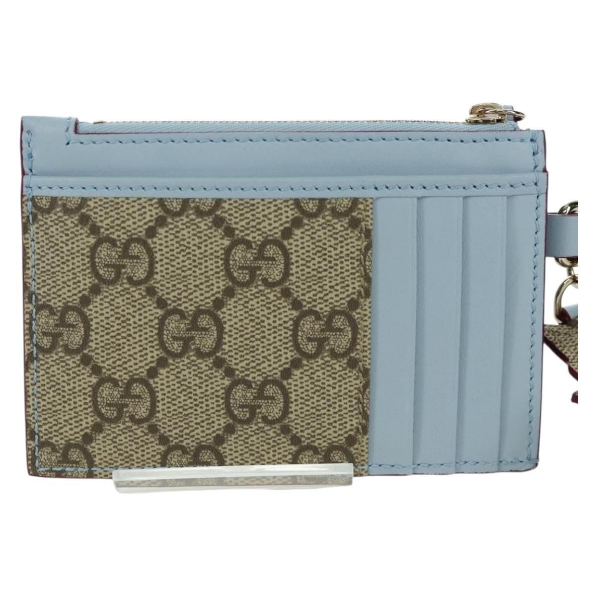 GUCCI GG Supreme Higuchi Yuko Collaboration Key Case PVC 847916 Auth YKZ482SAM