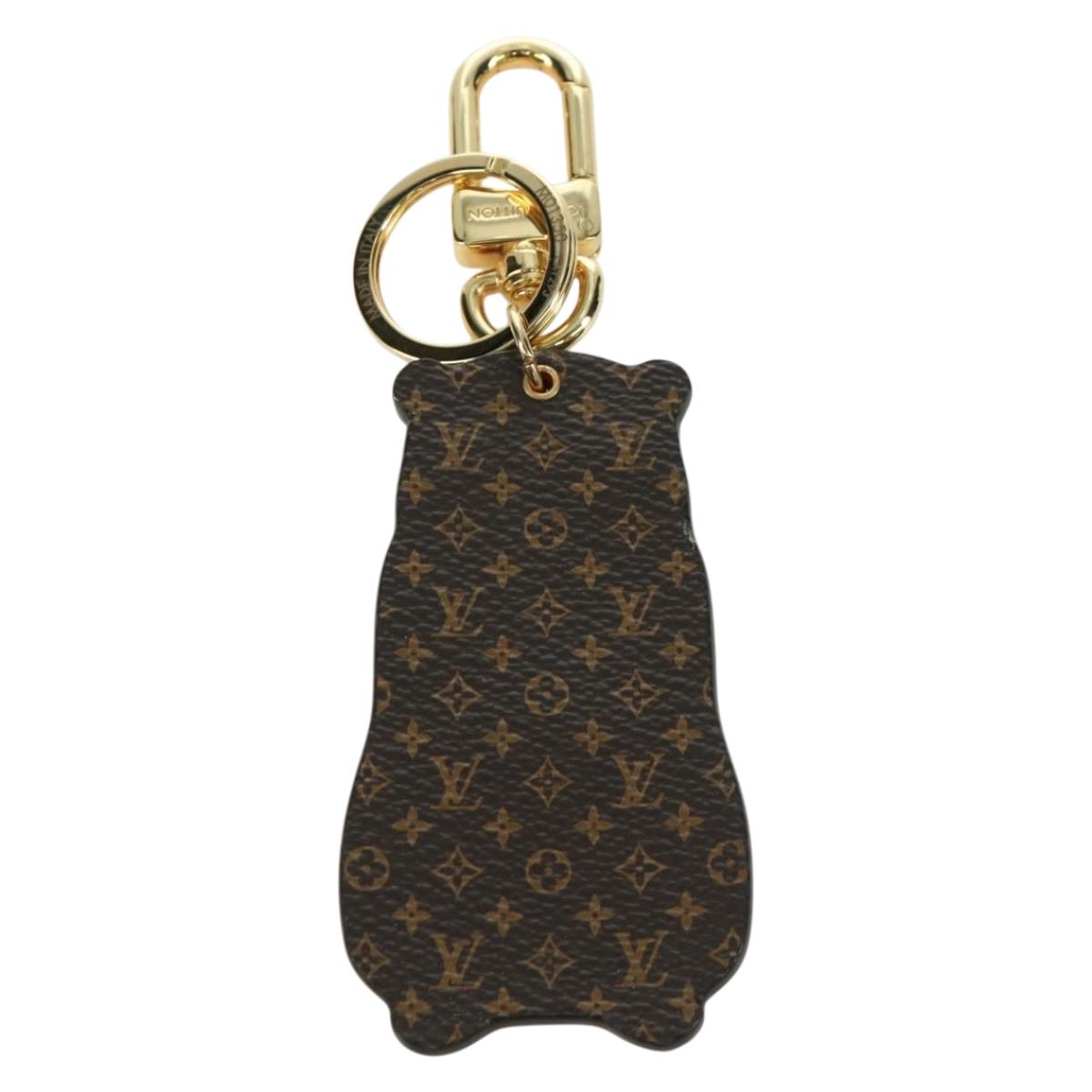 LOUIS VUITTON Monogram LV Marmot Charm Purple M01350 LV Auth YKZ484M
