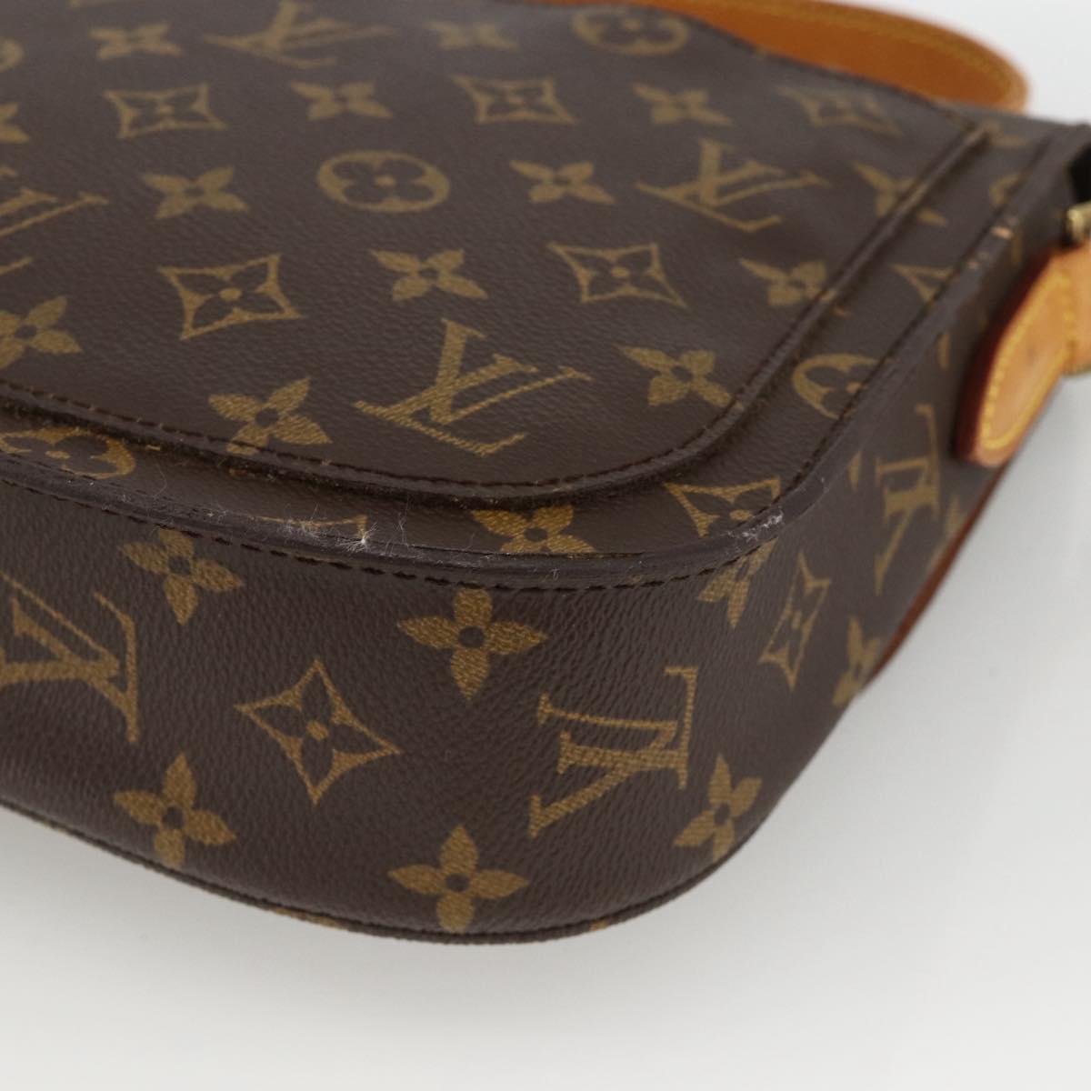 LOUIS VUITTON Monogram Saint Cloud GM Shoulder Bag M51242 LV Auth YKZ513A