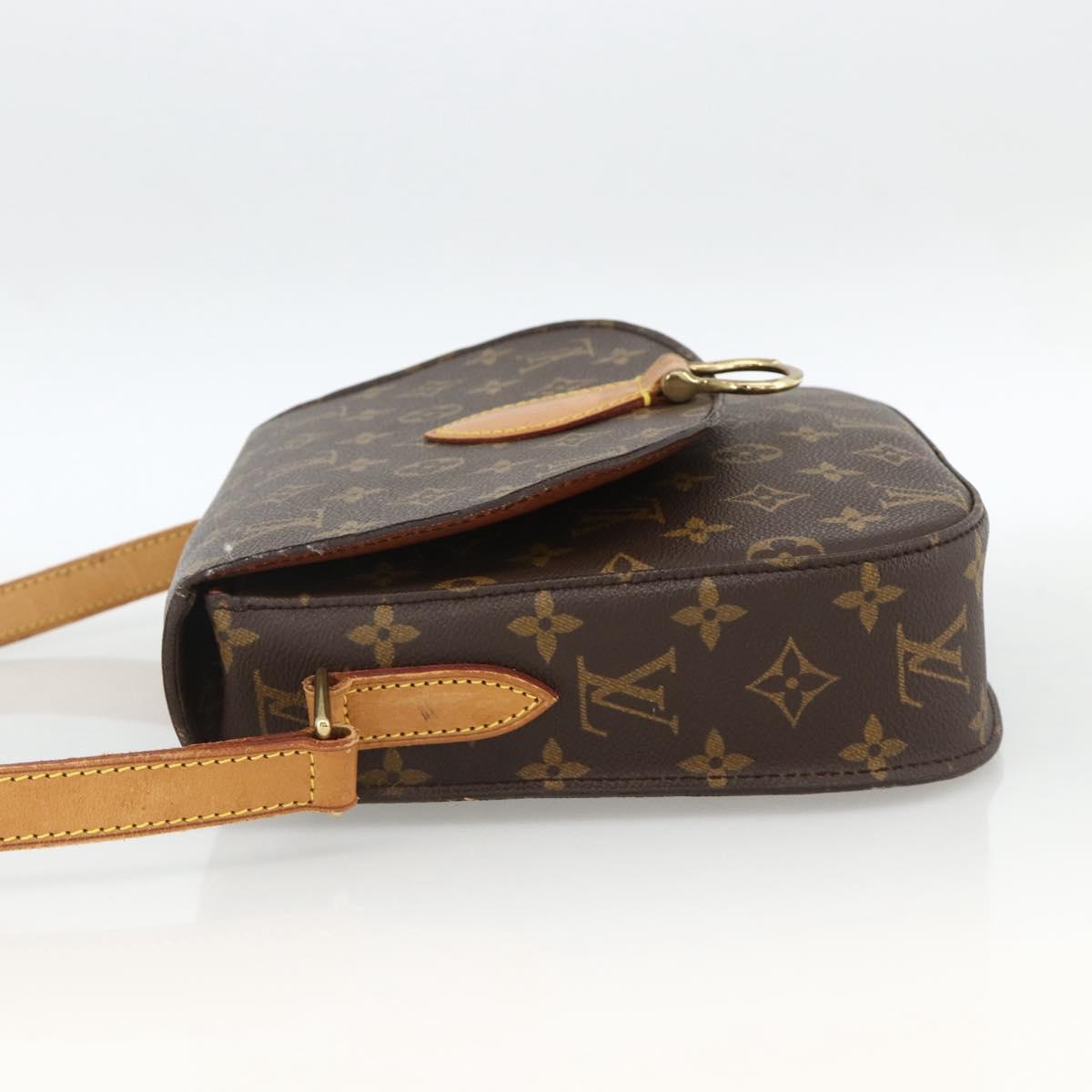 LOUIS VUITTON Monogram Saint Cloud GM Shoulder Bag M51242 LV Auth YKZ513A