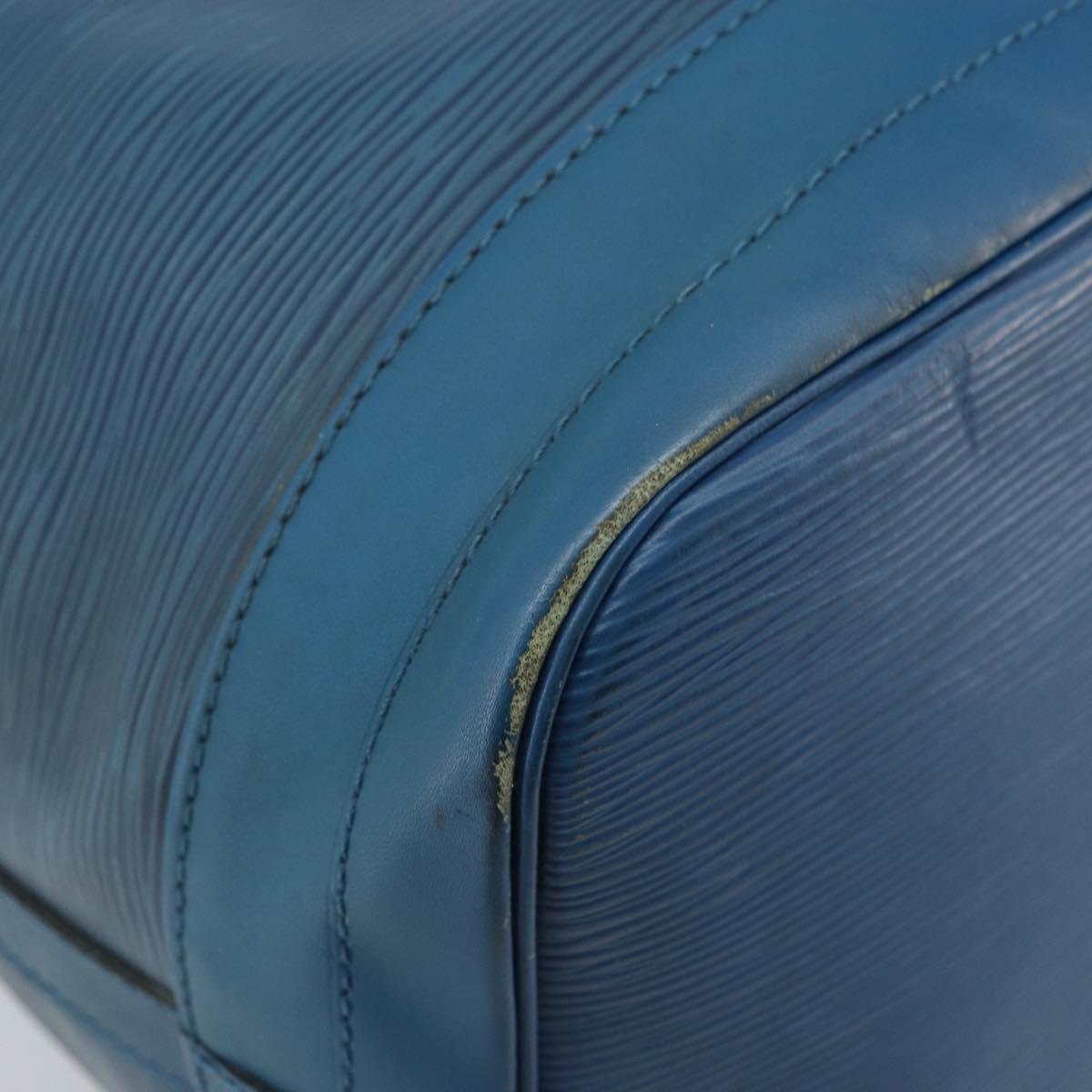 LOUIS VUITTON Epi Noe Shoulder Bag Toledo Blue M44005 LV Auth YKZ526