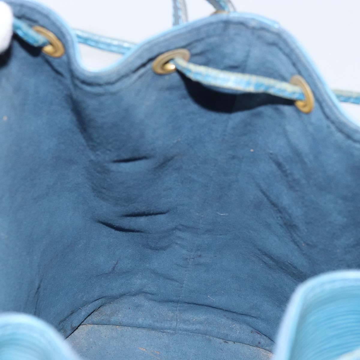LOUIS VUITTON Epi Noe Shoulder Bag Toledo Blue M44005 LV Auth YKZ526