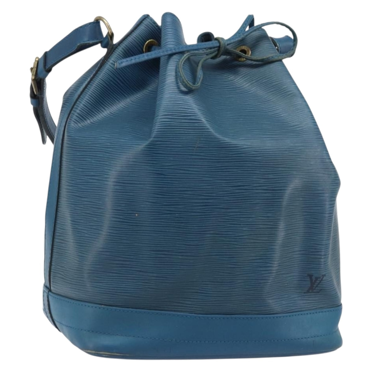 LOUIS VUITTON Epi Noe Shoulder Bag Toledo Blue M44005 LV Auth YKZ526