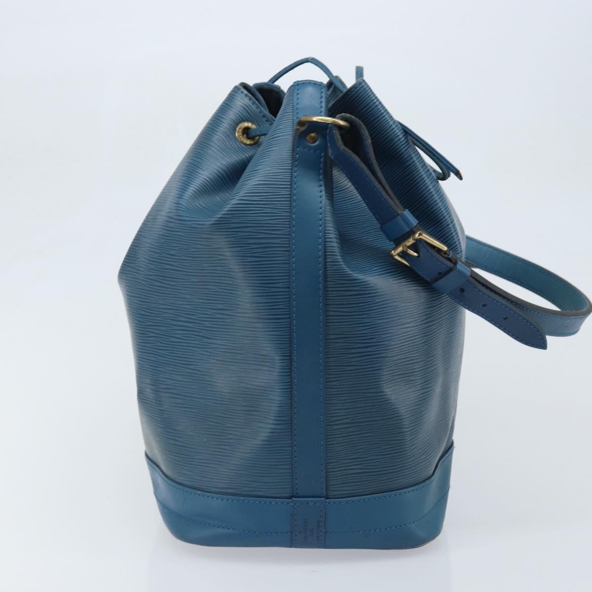 LOUIS VUITTON Epi Noe Shoulder Bag Toledo Blue M44005 LV Auth YKZ526