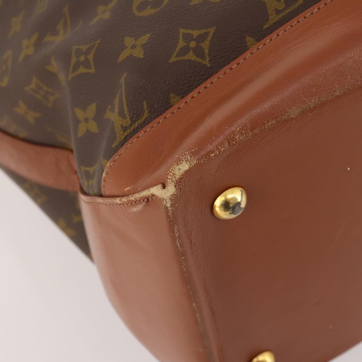 LOUIS VUITTON Monogram Sac Weekend GM Tote Bag M42420 LV Auth YKZ535