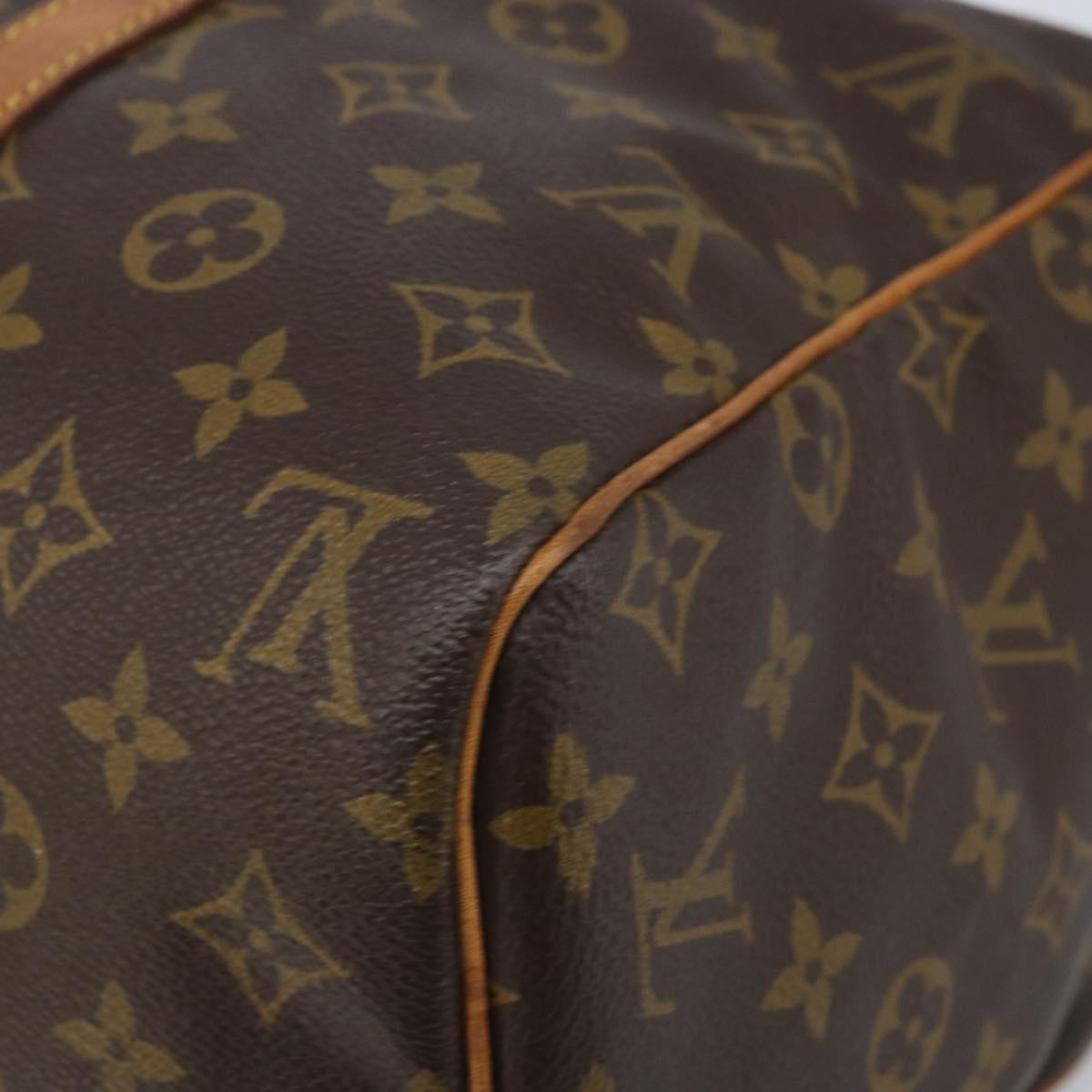 LOUIS VUITTON Monogram Sac Souple 35 Boston Bag M41626 LV Auth YKZ540