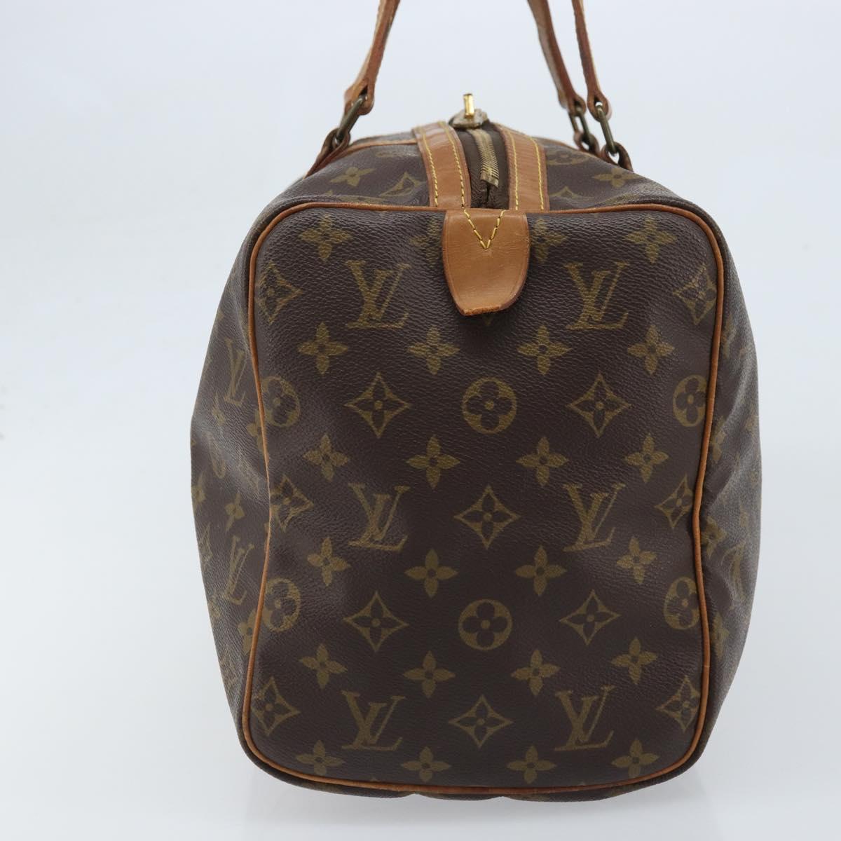 LOUIS VUITTON Monogram Sac Souple 35 Boston Bag M41626 LV Auth YKZ540
