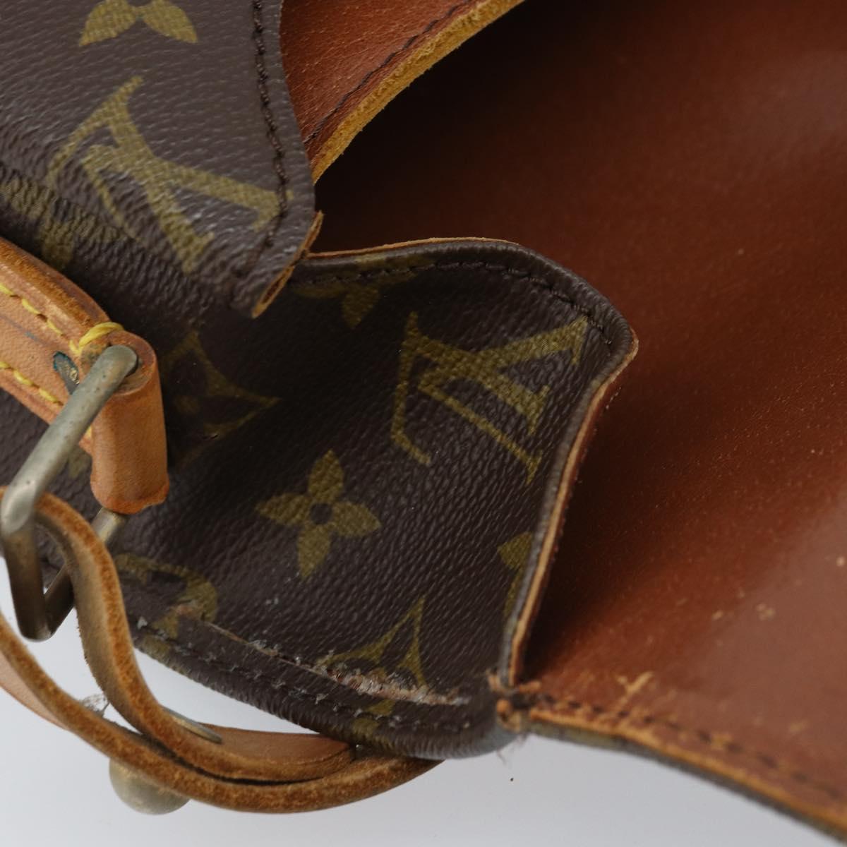 LOUIS VUITTON Monogram Cartouchiere GM Shoulder Bag M51252 LV Auth YKZ547A