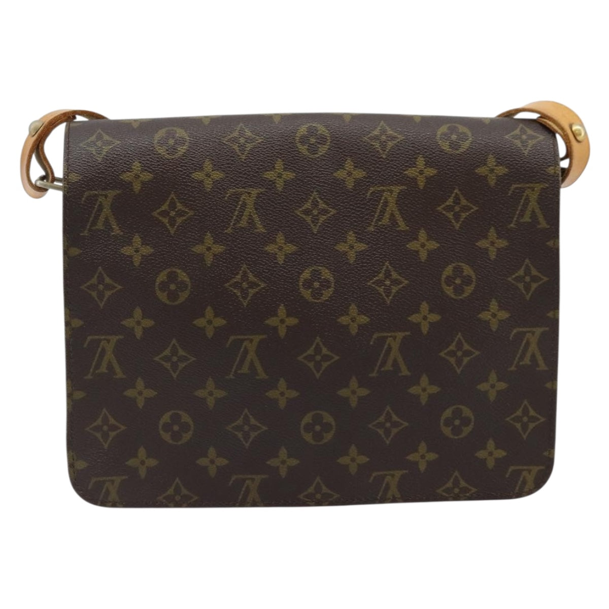 LOUIS VUITTON Monogram Cartouchiere GM Shoulder Bag M51252 LV Auth YKZ547A