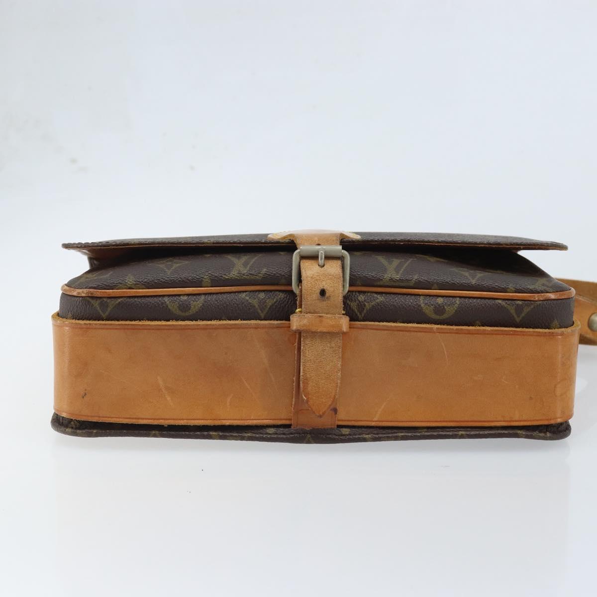 LOUIS VUITTON Monogram Cartouchiere GM Shoulder Bag M51252 LV Auth YKZ547A