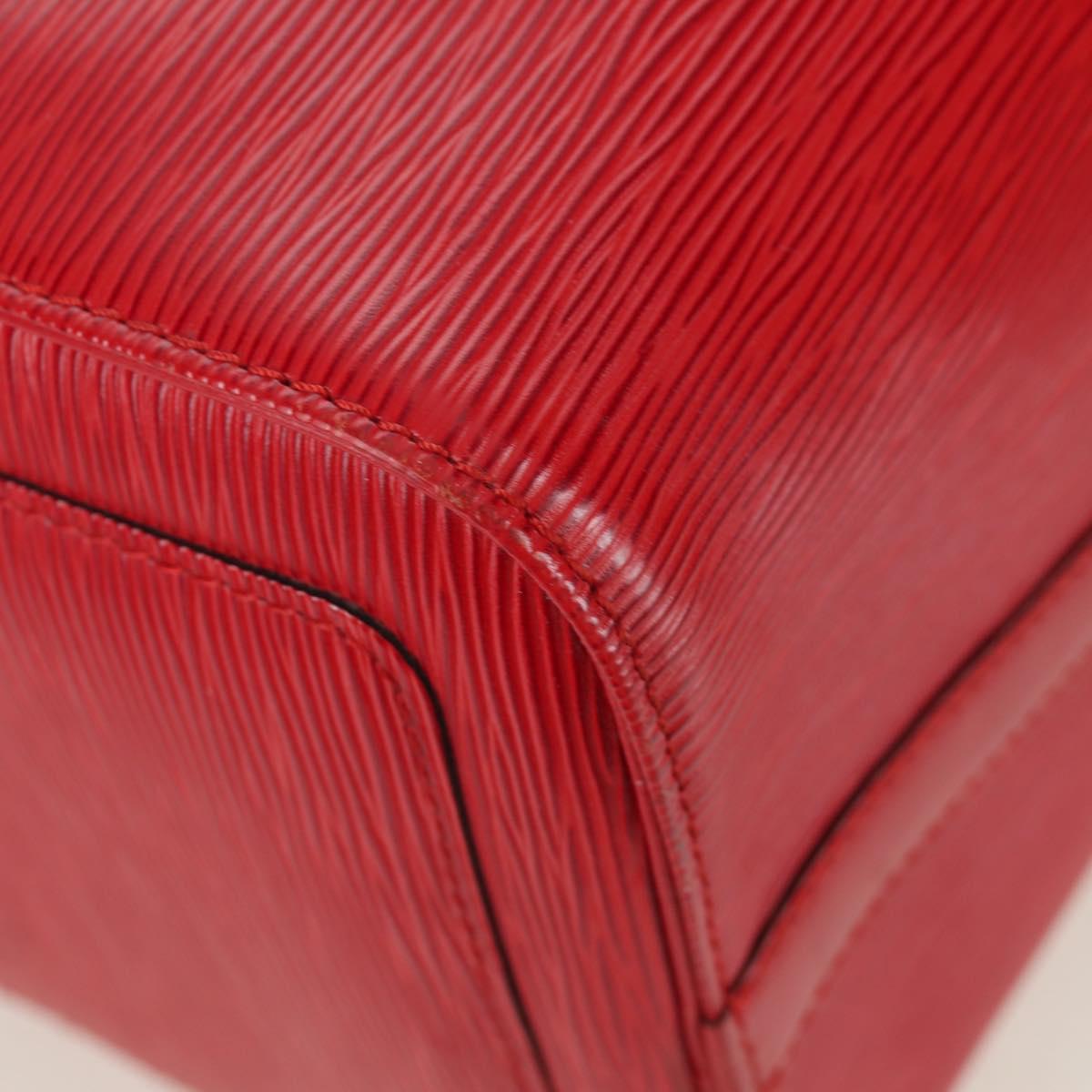 LOUIS VUITTON Epi Speedy 35 Hand Bag Castilian Red M42997 LV Auth YKZ570V