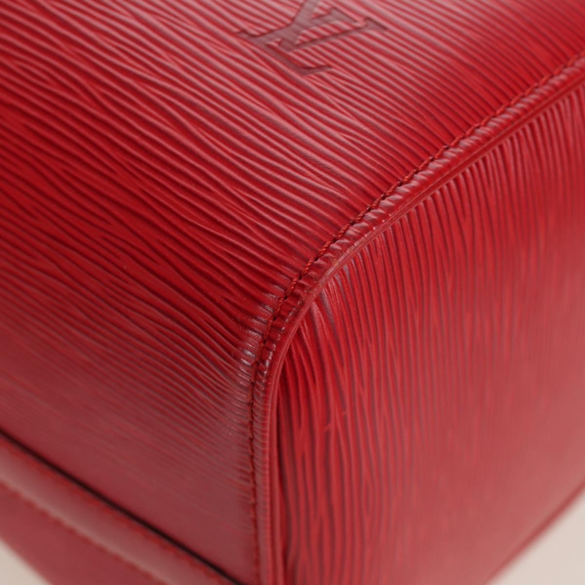 LOUIS VUITTON Epi Speedy 35 Hand Bag Castilian Red M42997 LV Auth YKZ570V