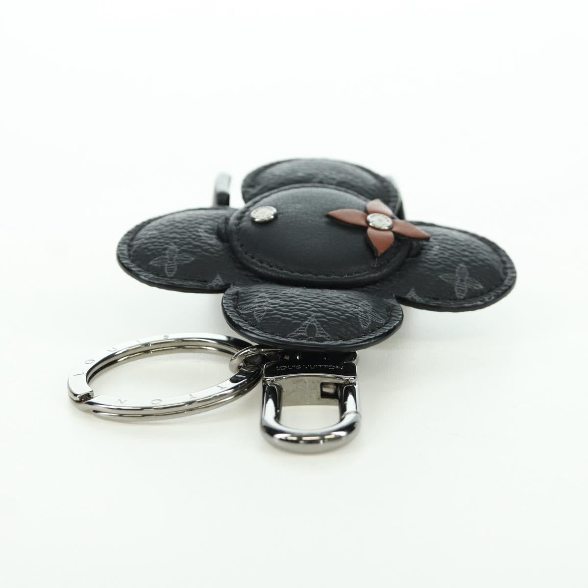 LOUIS VUITTON Monogram Eclipse Porte Cles de Vivienne MP1998 LV Auth YKZ575SAM