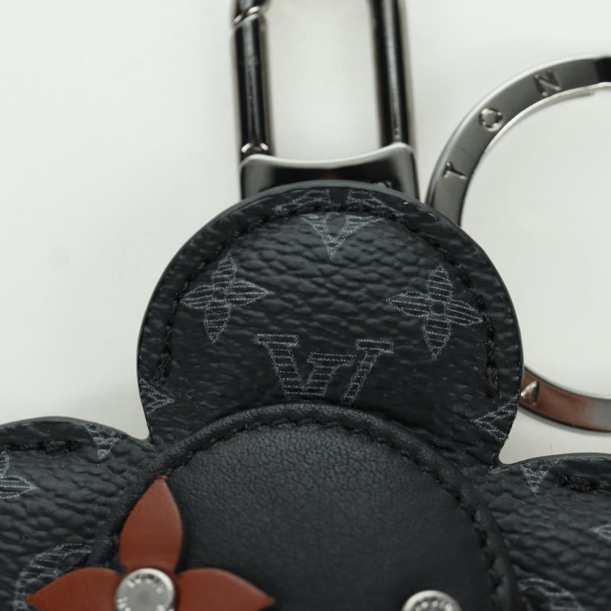 LOUIS VUITTON Monogram Eclipse Porte Cles de Vivienne MP1998 LV Auth YKZ575SAM