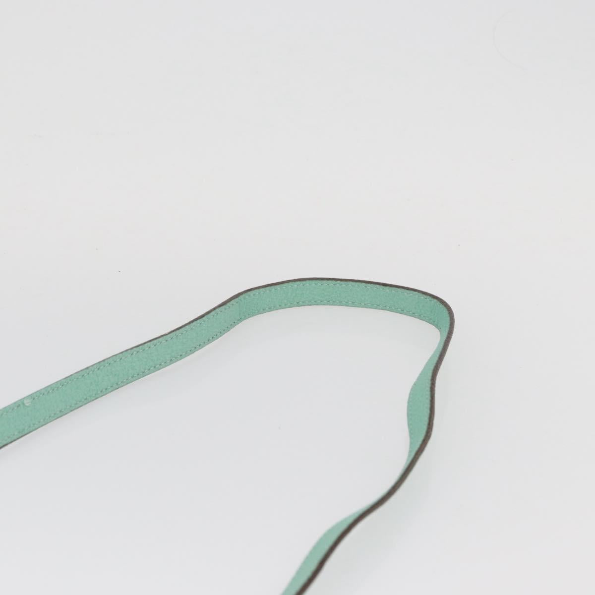 GUCCI Bamboo Hand Bag Suede 2way Turquoise Blue Gold 007 1793 0238 Auth YKZ601