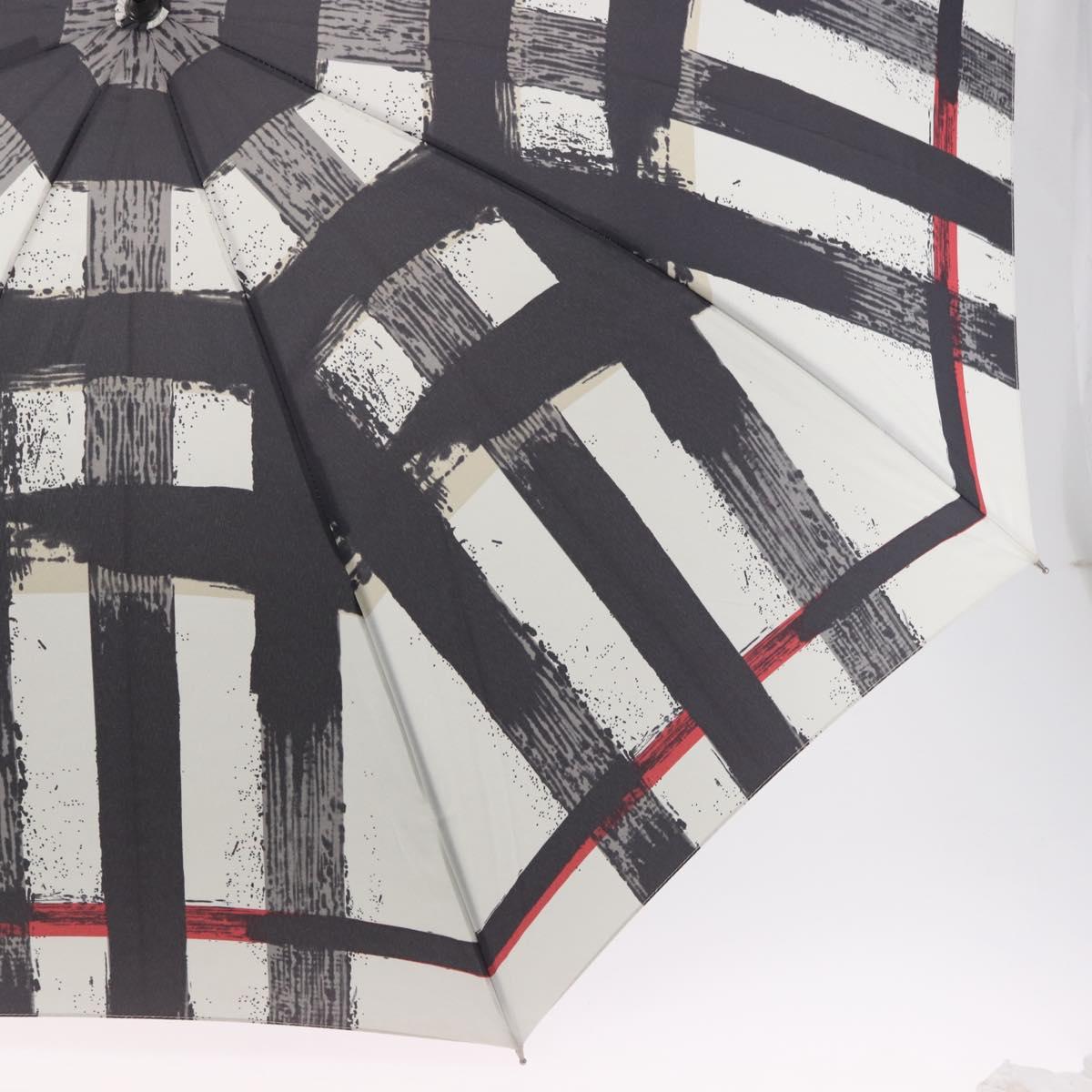BURBERRY Nova Check Umbrella Nylon Gray Auth YKZ611A