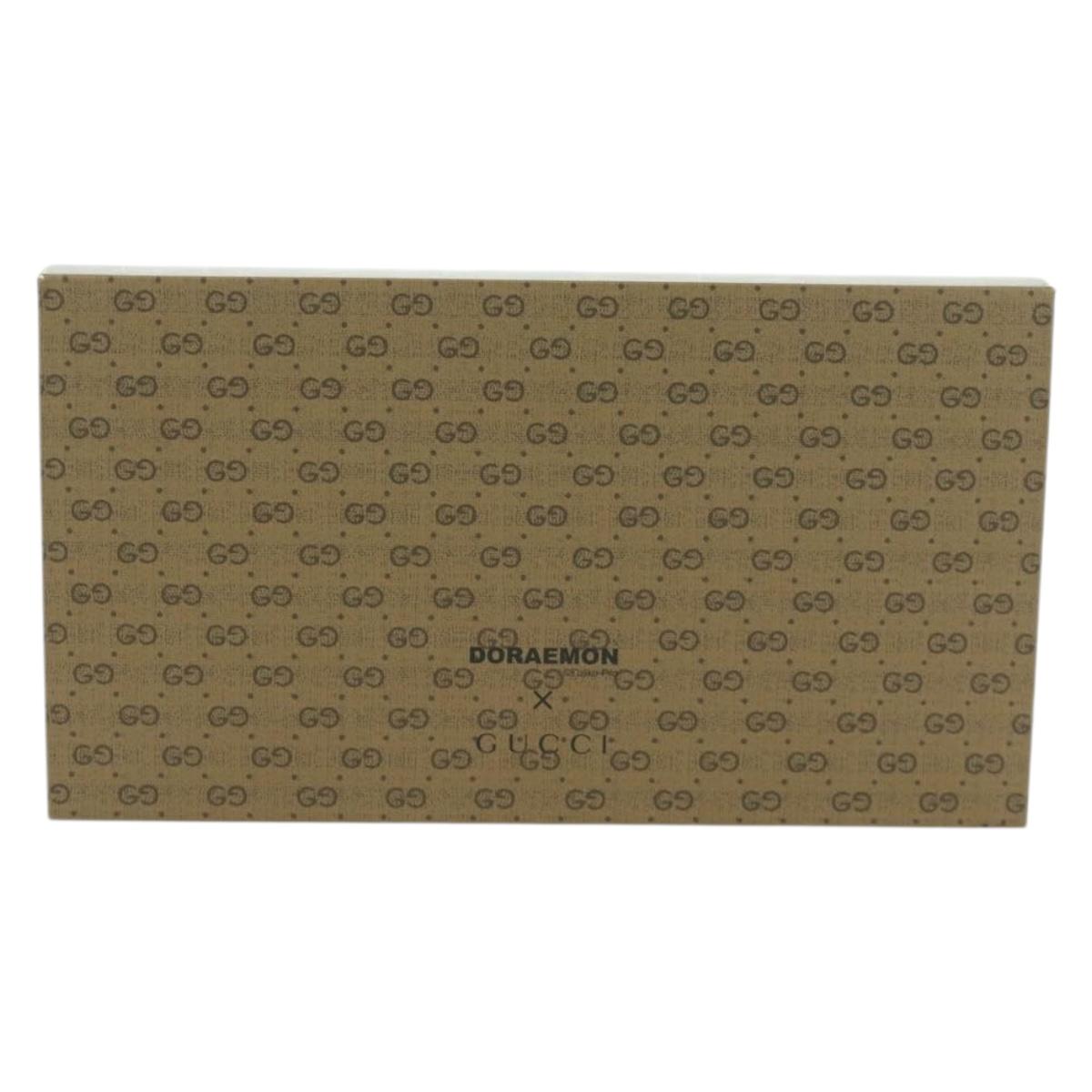 GUCCI GG Supreme Doraemon collaboration Sticky PVC Beige Auth YKZ612M