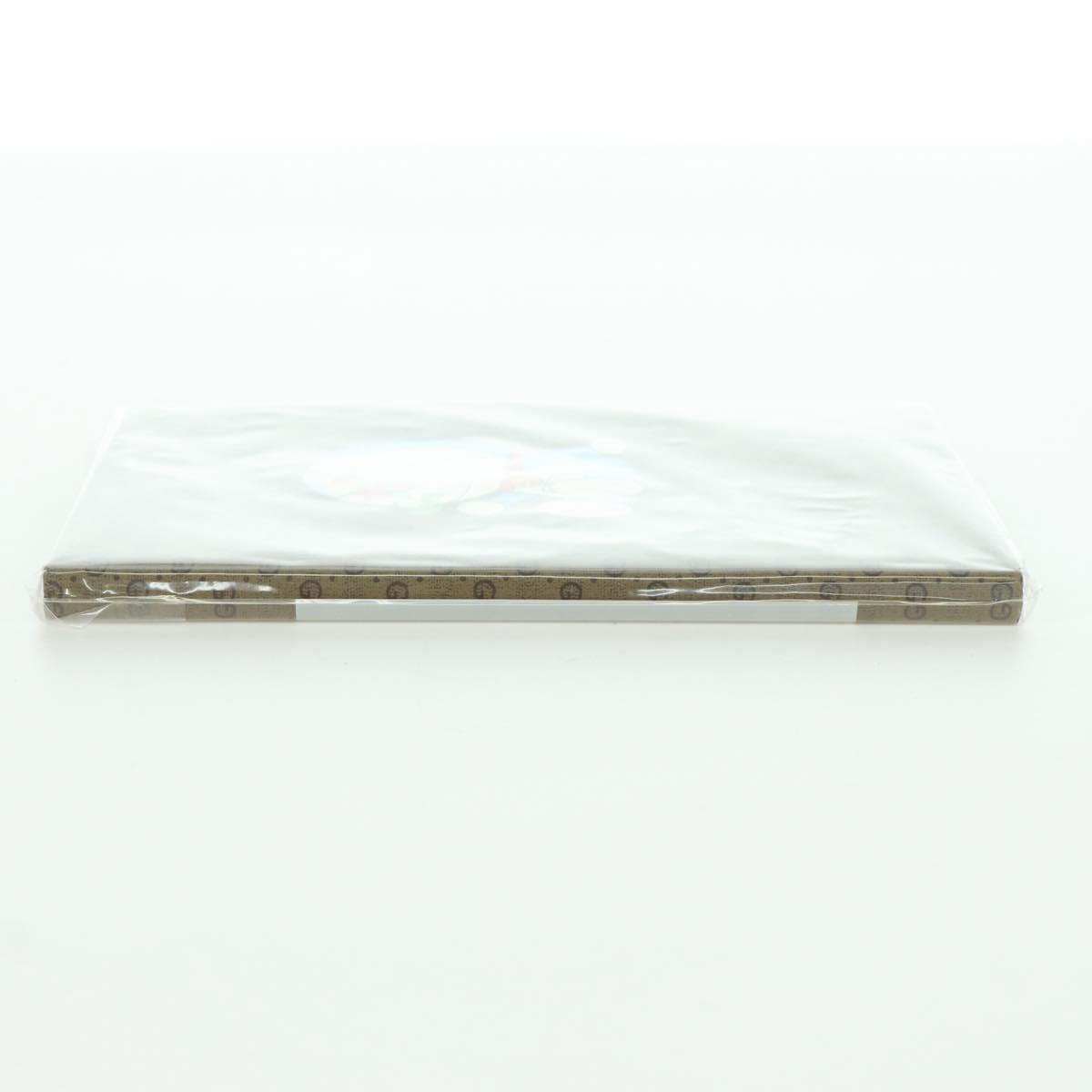 GUCCI GG Supreme Notebook Doraemon Collaboration PVC Beige Auth YKZ613M
