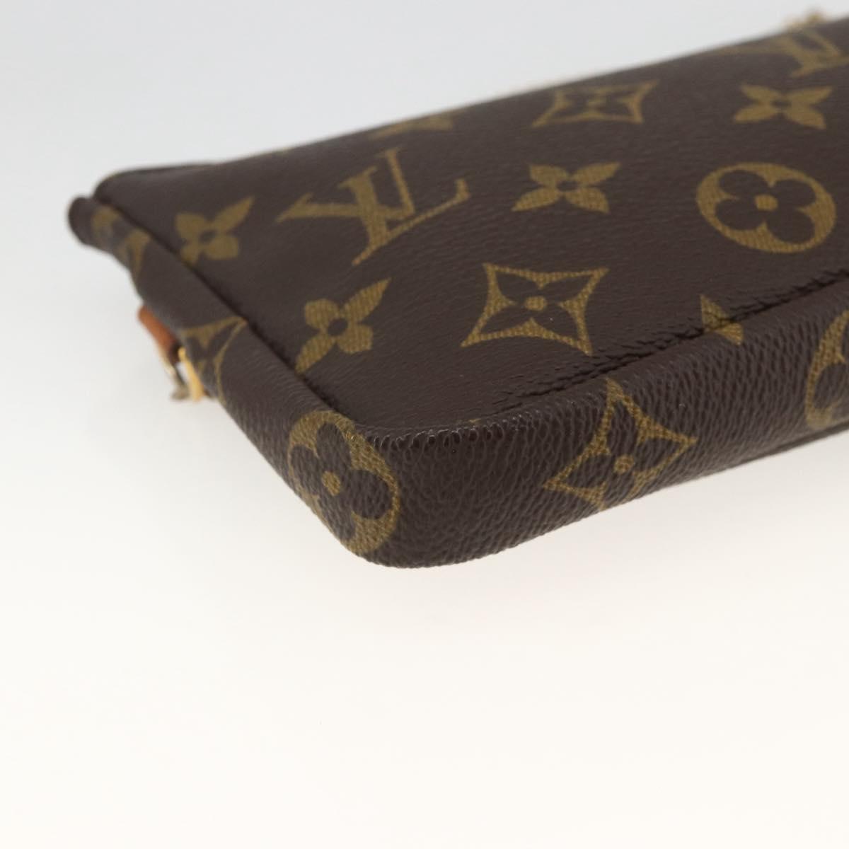 LOUIS VUITTON Monogram Sac shopping pouch Pouch LV Auth YKZ620