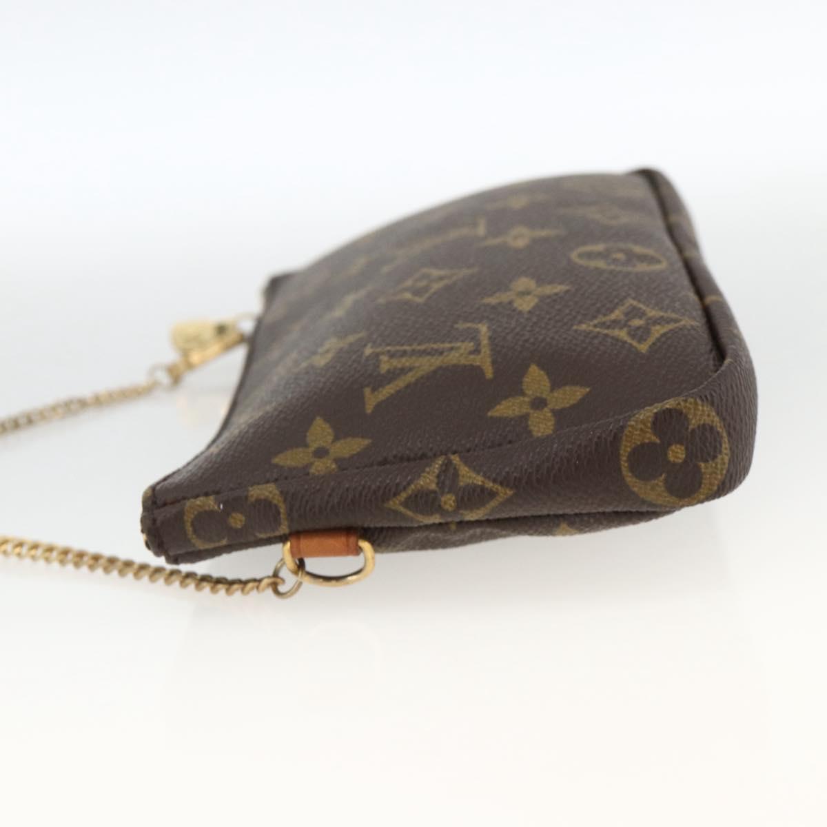 LOUIS VUITTON Monogram Sac shopping pouch Pouch LV Auth YKZ620