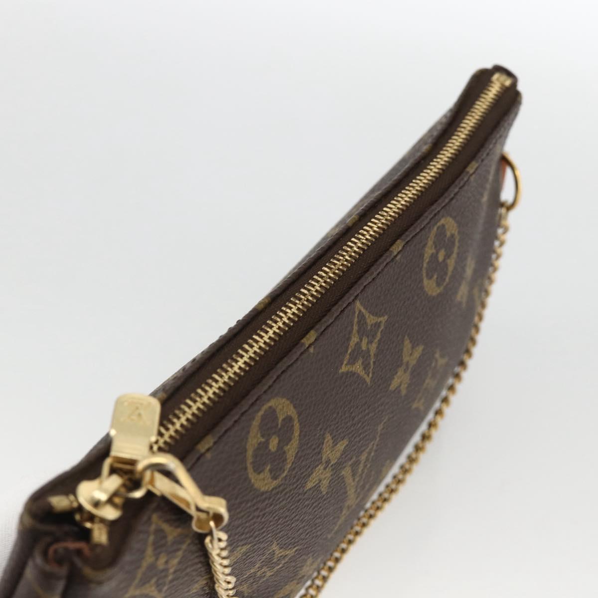 LOUIS VUITTON Monogram Sac shopping pouch Pouch LV Auth YKZ620