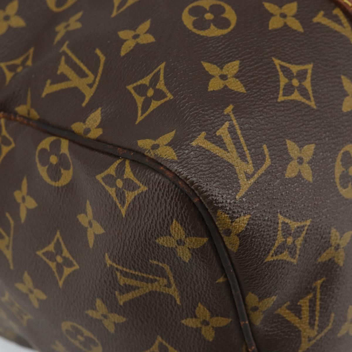 LOUIS VUITTON Monogram Sac Souple 35 Boston Bag M41626 LV Auth YKZ630